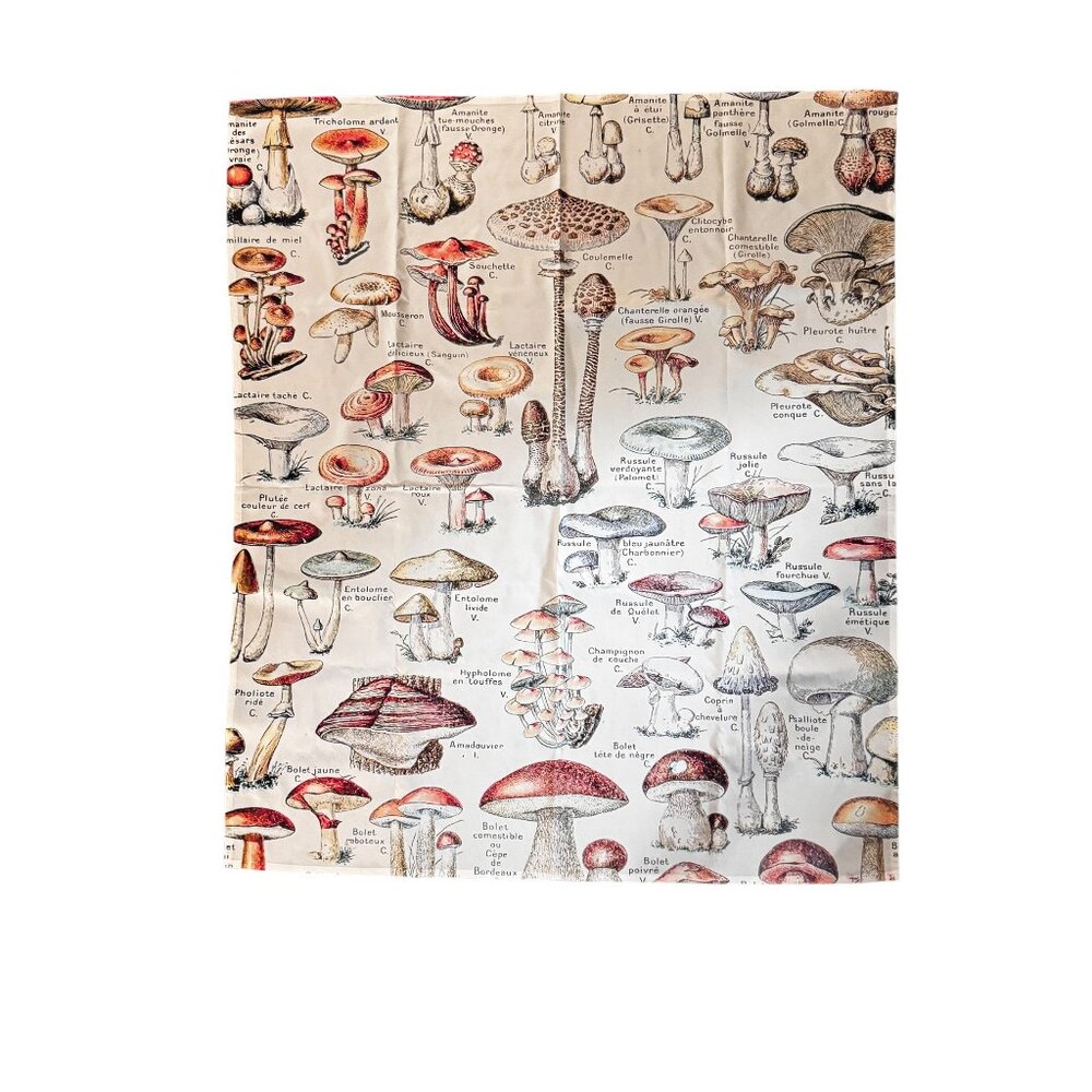 SOCIETY 6 mushroom wall tapestry 34 x 40 inches NWOT - Picture 3 of 3